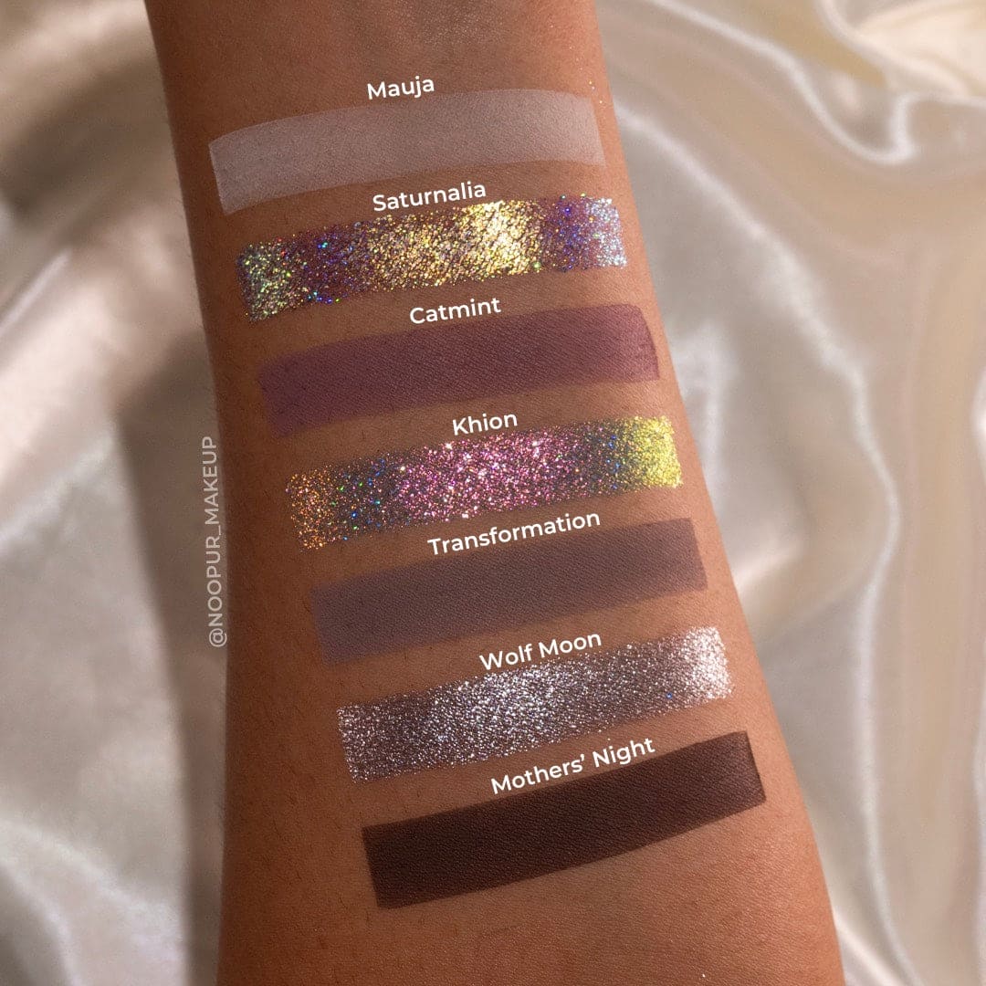 Cold Moon Eyeshadow Palette - 12 Highly Pigmented Matte & Shimmer Shades for Stunning Eye Makeup | Perfect for Day & Night Looks, Parties & Special Occasions