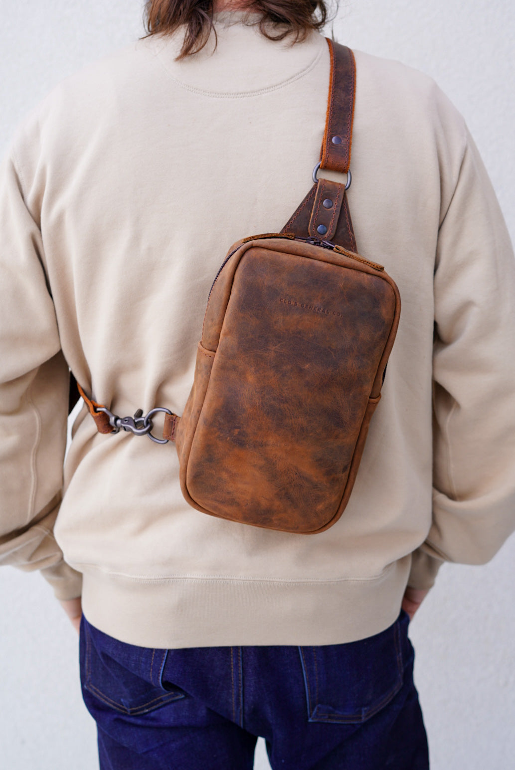 Stylish Sling Bag - Pandora Cove Brown Crossbody Bag for Men & Women | Perfect for Travel, Hiking, and Everyday Use