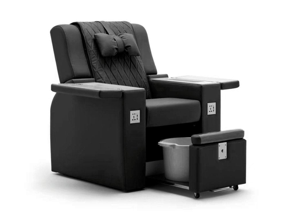 Bella Advanced Massage Pedicure Chair - No Plumbing Required | Professional Salon & Spa Equipment for Relaxing Foot Care & Nail Services