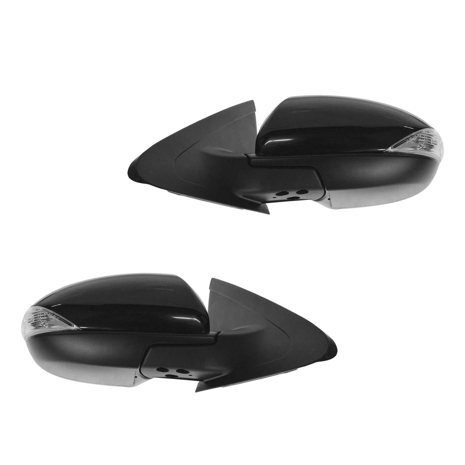 2010-2013 Mazda 3 Side Mirror Set - Driver & Passenger Replacement (MA1320159 MA1321159) - Perfect for Parking Safety & Blind Spot Visibility
