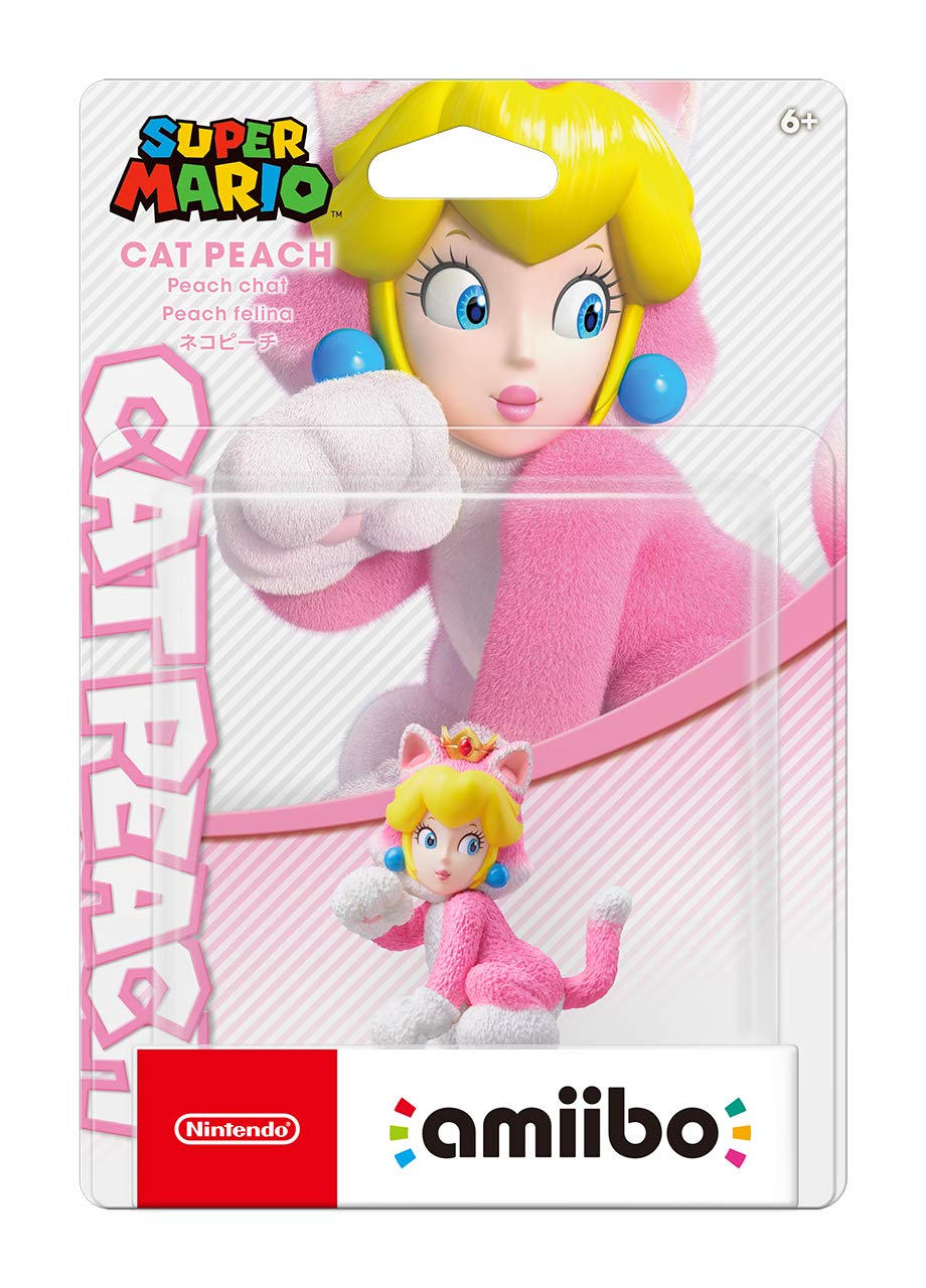 Super Mario Series Cat Peach amiibo for Nintendo Switch - Japan Import - Perfect for Collectors & Super Mario Bros. Gaming Enthusiasts