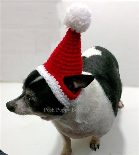 Crochet Santa Hat for Adults & Kids - Handmade Christmas Holiday Knit Beanie - Perfect for Xmas Parties, Festive Photos & Winter Gifts