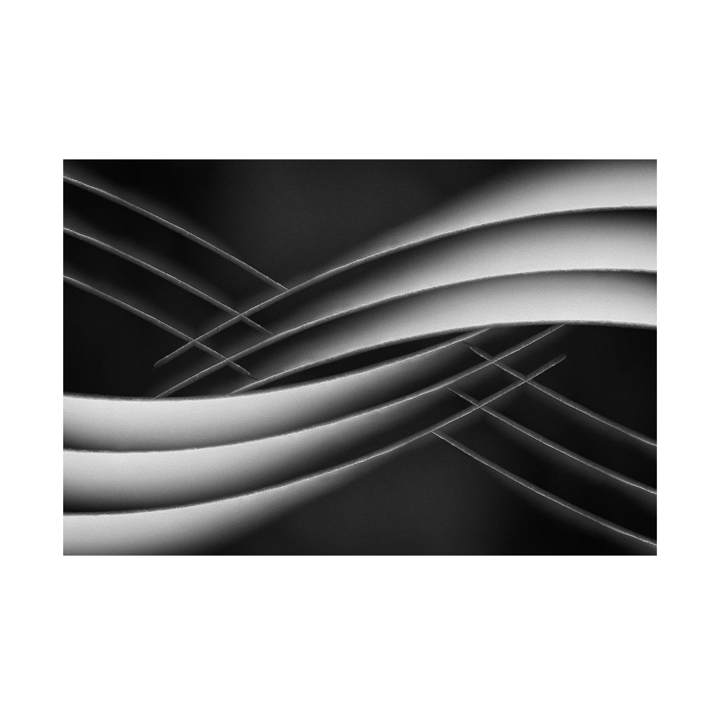 Trademark Fine Art 'Interlaced' Canvas Wall Art by Jutta Kerber - Modern Abstract Painting for Living Room, Bedroom & Office Decor