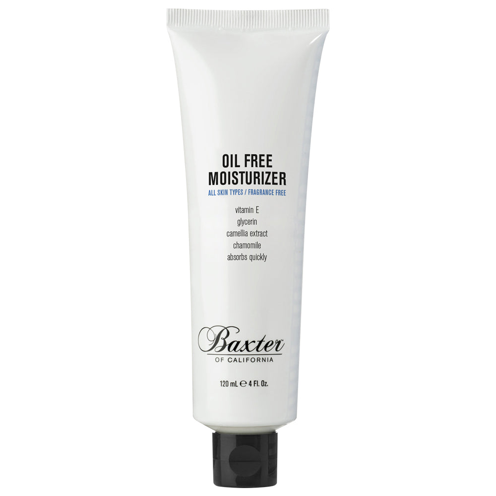 Baxter of California Oil Free Moisturizer for Men - Hydrating Face Lotion for Sensitive Skin - Perfect for Daily Skincare & Post-Shave Routine