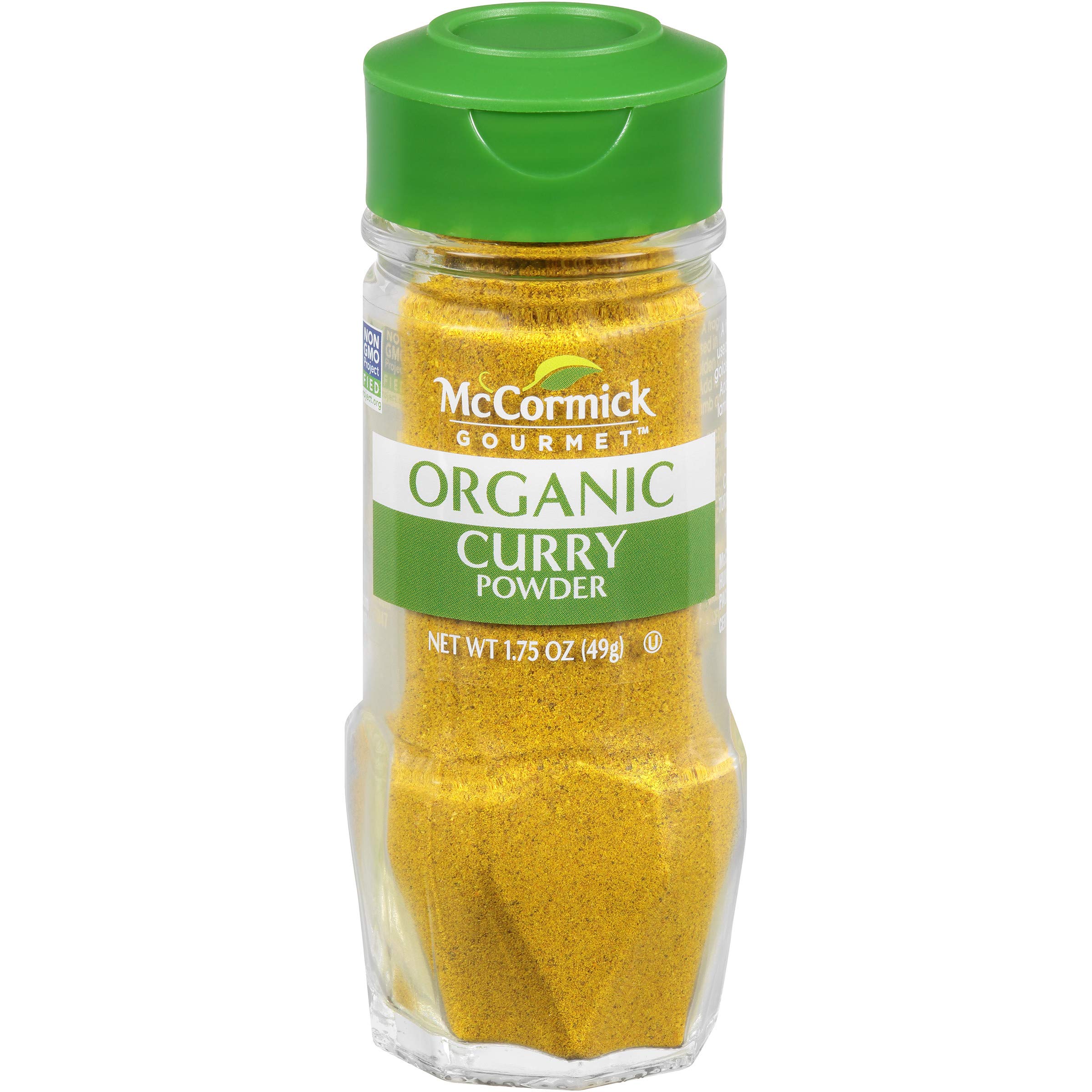 McCormick Gourmet Organic Curry Powder 1.75 Oz - Premium Spice Blend for Indian Cuisine, Cooking, Seasoning & Flavoring Dishes