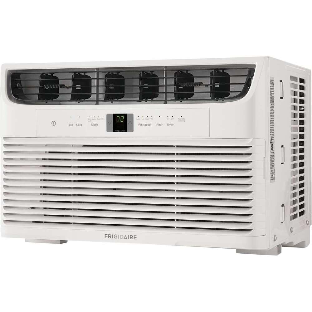 Frigidaire FHWC063TC1 6,000 BTU Window Air Conditioner with Electronic Controls - White | Cooling for Small Rooms up to 250 Sq Ft | Perfect for Bedrooms, Offices & Apartments