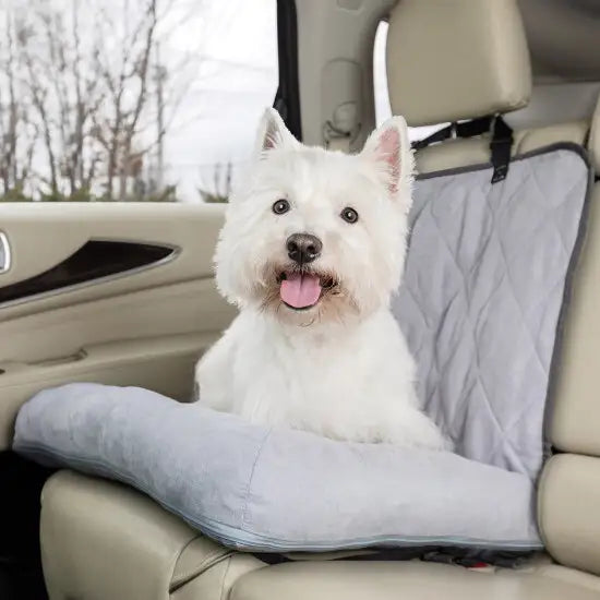 Happy Ride® Dog Car Seat Cover - Single Layer Protection for Safe & Comfortable Travel - Perfect for Road Trips & Daily Commutes