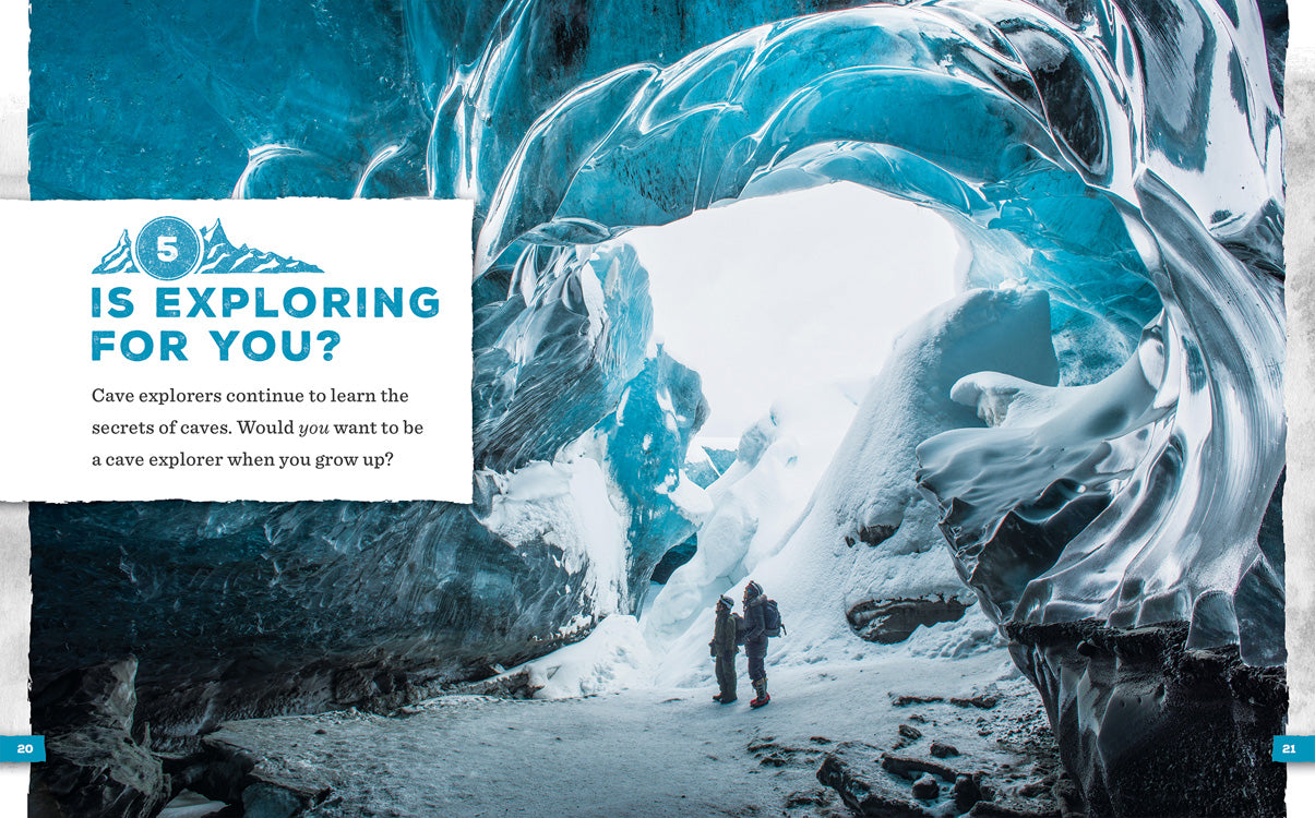 Cave Explorer Book - 9781608189236 - Adventure Guide for Spelunking & Caving Enthusiasts - Perfect for Outdoor Exploration & Geology Studies