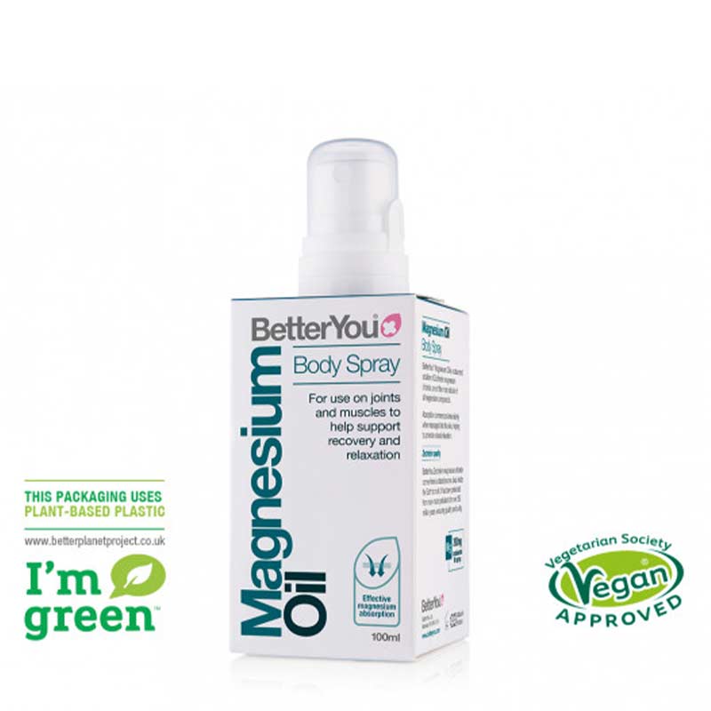Better You Magnesium Oil Spray - Natural Muscle Relaxation & Sleep Aid - Perfect for Post-Workout Recovery & Stress Relief