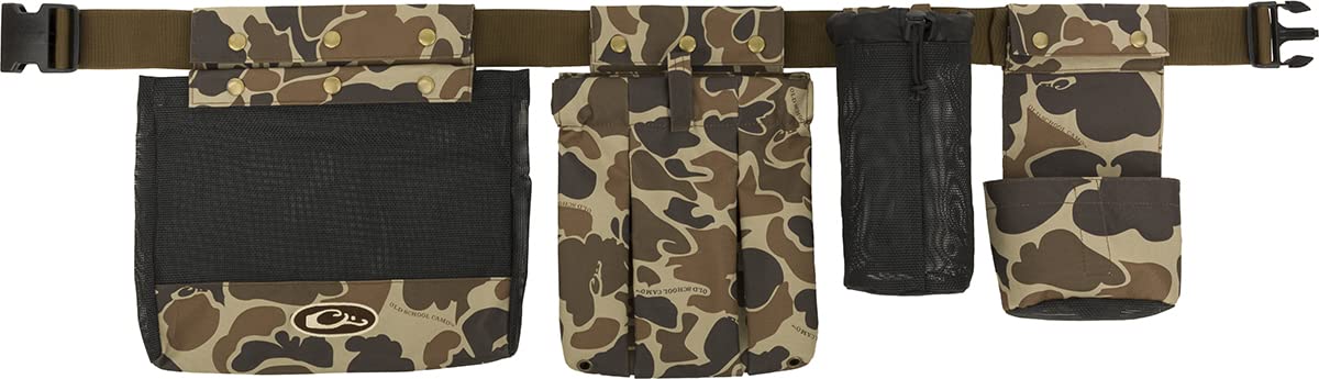 Drake Waterfowl Wingshooter's Dove Belt - Adjustable Hunting Game Belt for Dove & Upland Bird Hunting - Durable Camo Gear for Outdoor Sportsmen (One Size Fits Most) - Perfect for Field Hunting, Bird Shooting & Outdoor Adventures