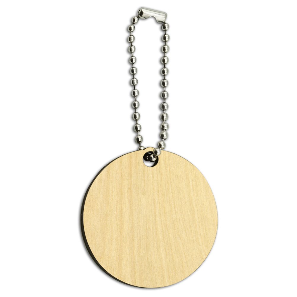 Riverdale Veronica Character Wooden Round Keychain - Engraved Wood Key Ring for Fans & Collectors - Perfect for Gifts, Backpacks, and Key Organization