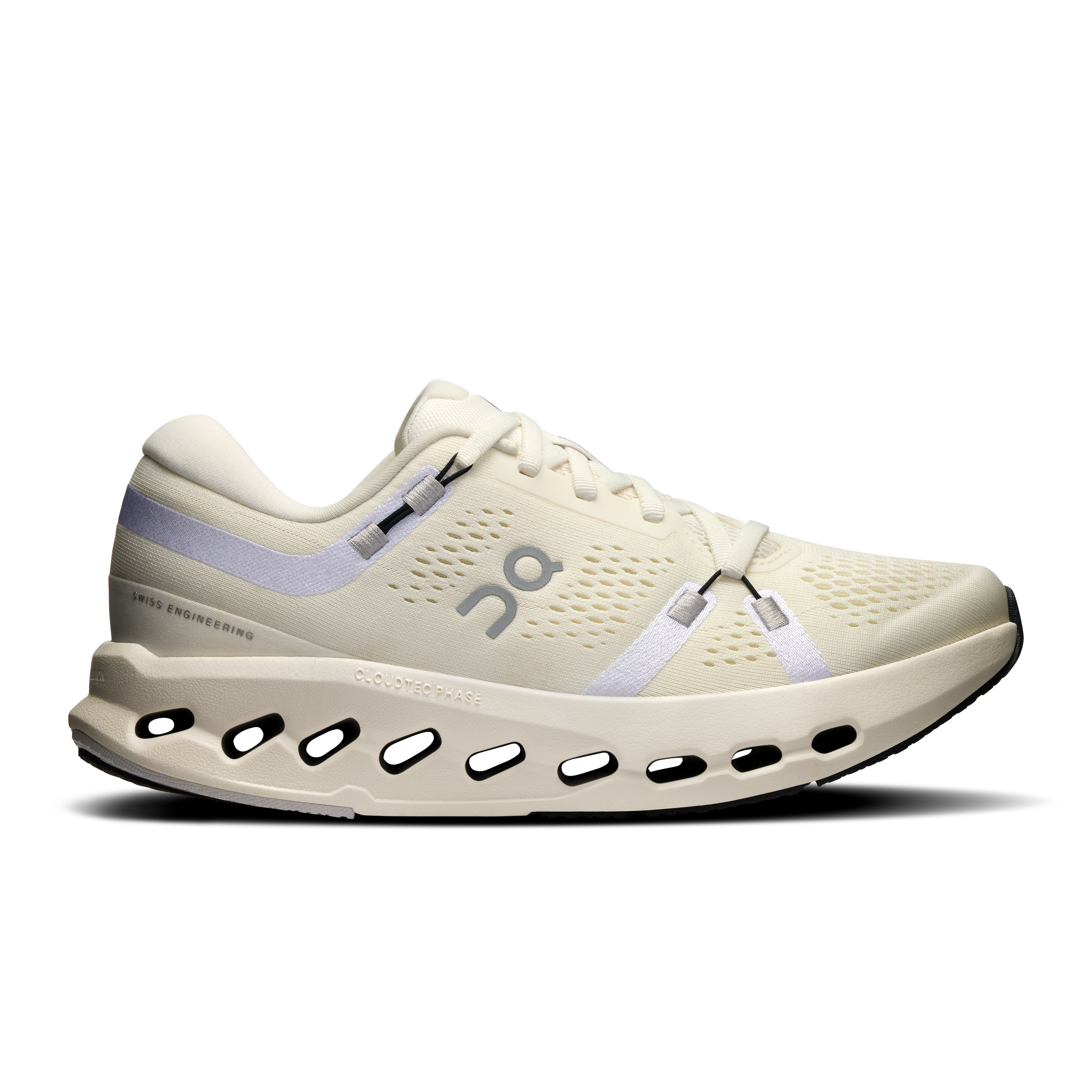 Women's Cloudsurfer 2 Running Shoes - Lightweight & Cushioned Sneakers for Women in Ivory/Ivory | Perfect for Jogging, Gym Workouts & Daily Walking
