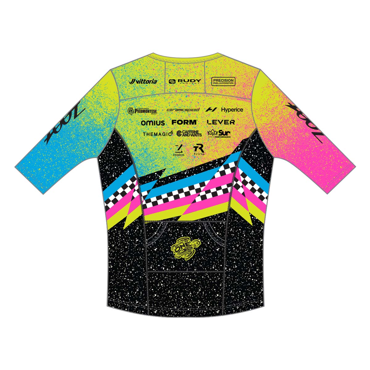 2024 Team Zoot Men's Limited Edition Tri Aero Jersey - High-Performance Cycling & Triathlon Shirt for Training & Racing