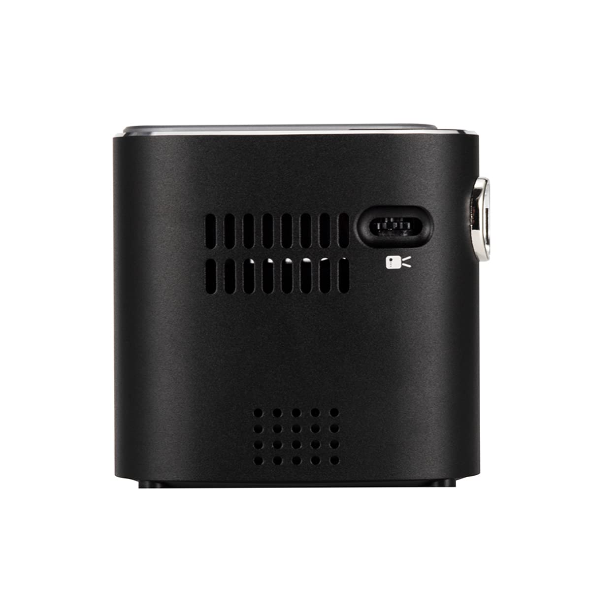 Mini Portable Projector with LED DLP Technology | Built-in Touch Pad, Screen Sharing for Android/iOS | Dual-Band WiFi (2.4G/5G), Bluetooth & HDMI/USB Connectivity | Compatible with iPhone, iPad & Android Phones | Perfect for Home Theater, Outdoor Movies & Business Presentations - Black