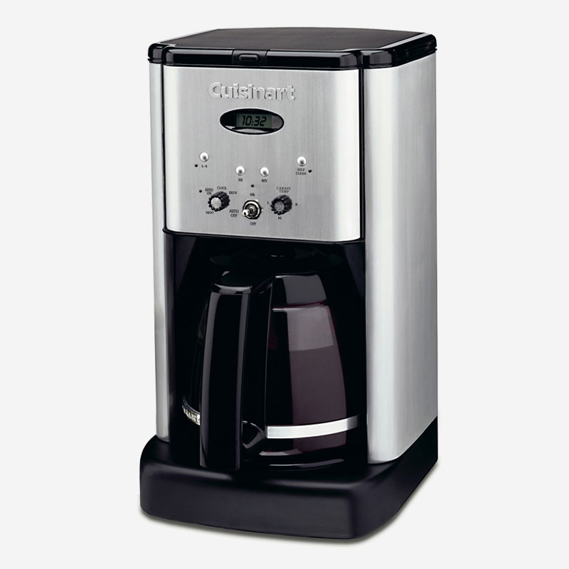 Cuisinart DCC-1200C 12-Cup Programmable Coffee Maker - Brew Central with Auto Shutoff & 24-Hour Timer - Perfect for Home, Office, or Kitchen Use