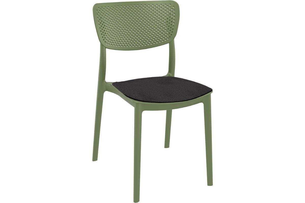 Stackable Lucy Dining Chair - Indoor/Outdoor Use for Restaurants, Cafes, and Home Patios | Durable & Stylish Seating Solution