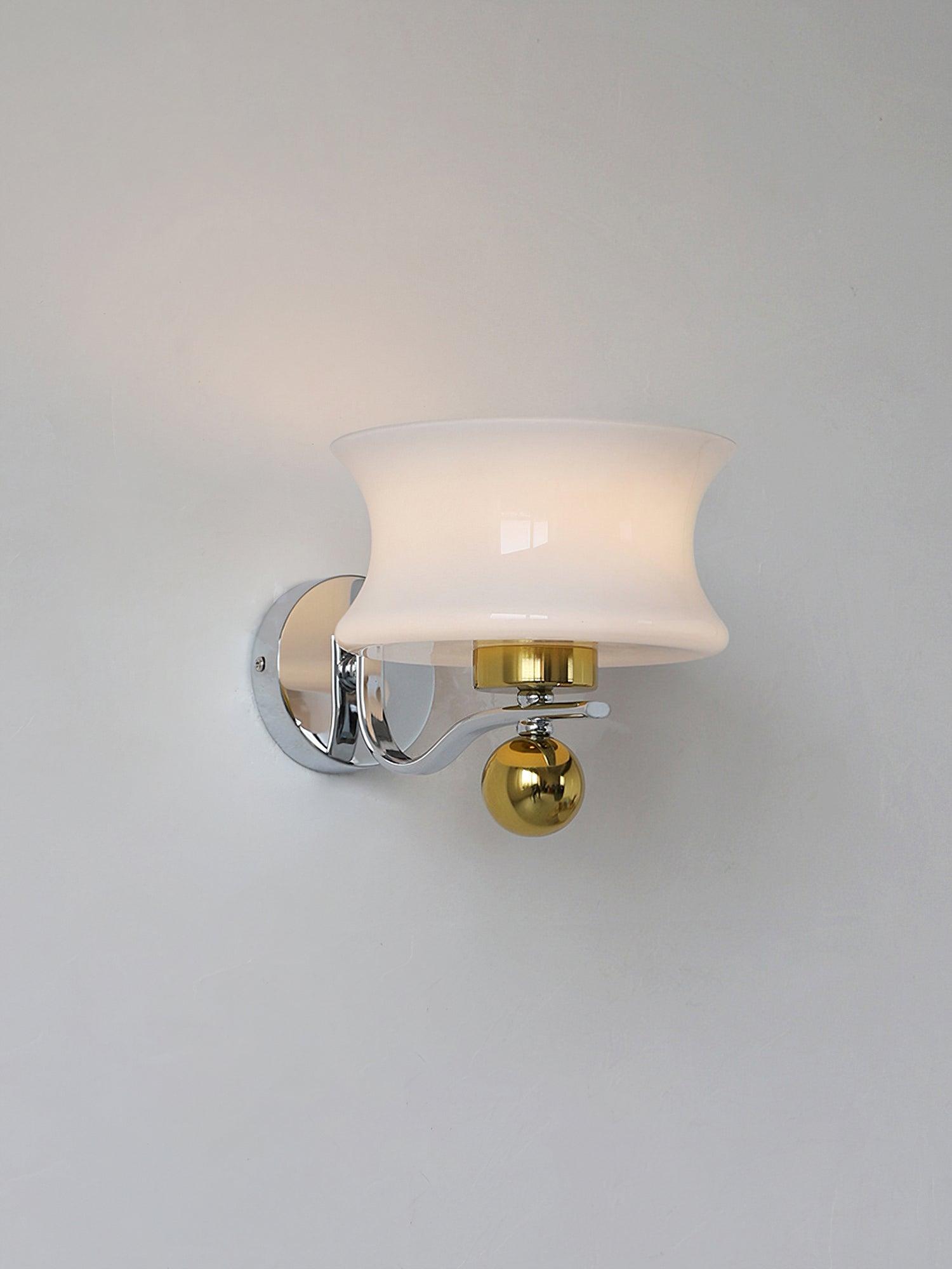 Modern Adorn Wall Sconce Light Fixture - Plug-in or Hardwired Indoor/Outdoor Wall Lighting for Living Room, Bedroom, Patio, and Hallway Decor