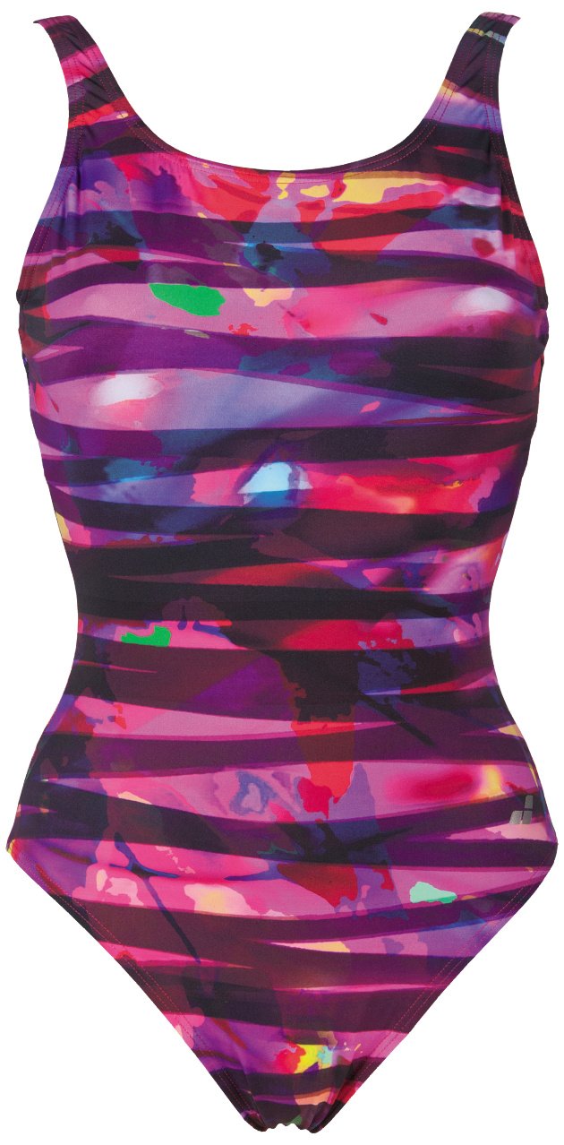 Arena Women's Bodylift Tummy Control U-Back One Piece Shaping Swimsuit - Slimming Bathing Suit for Women, High Waisted Swimwear for Beach, Pool & Vacation