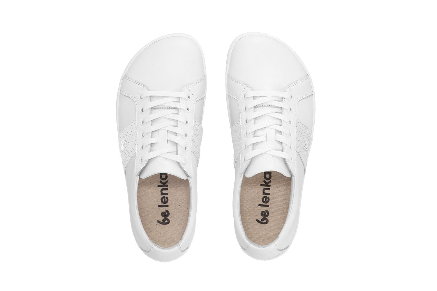 Barefoot Sneakers for Women - Be Lenka Elite All White Minimalist Shoes | Lightweight & Flexible for Running, Walking & Gym Workouts [CLEARANCE]
