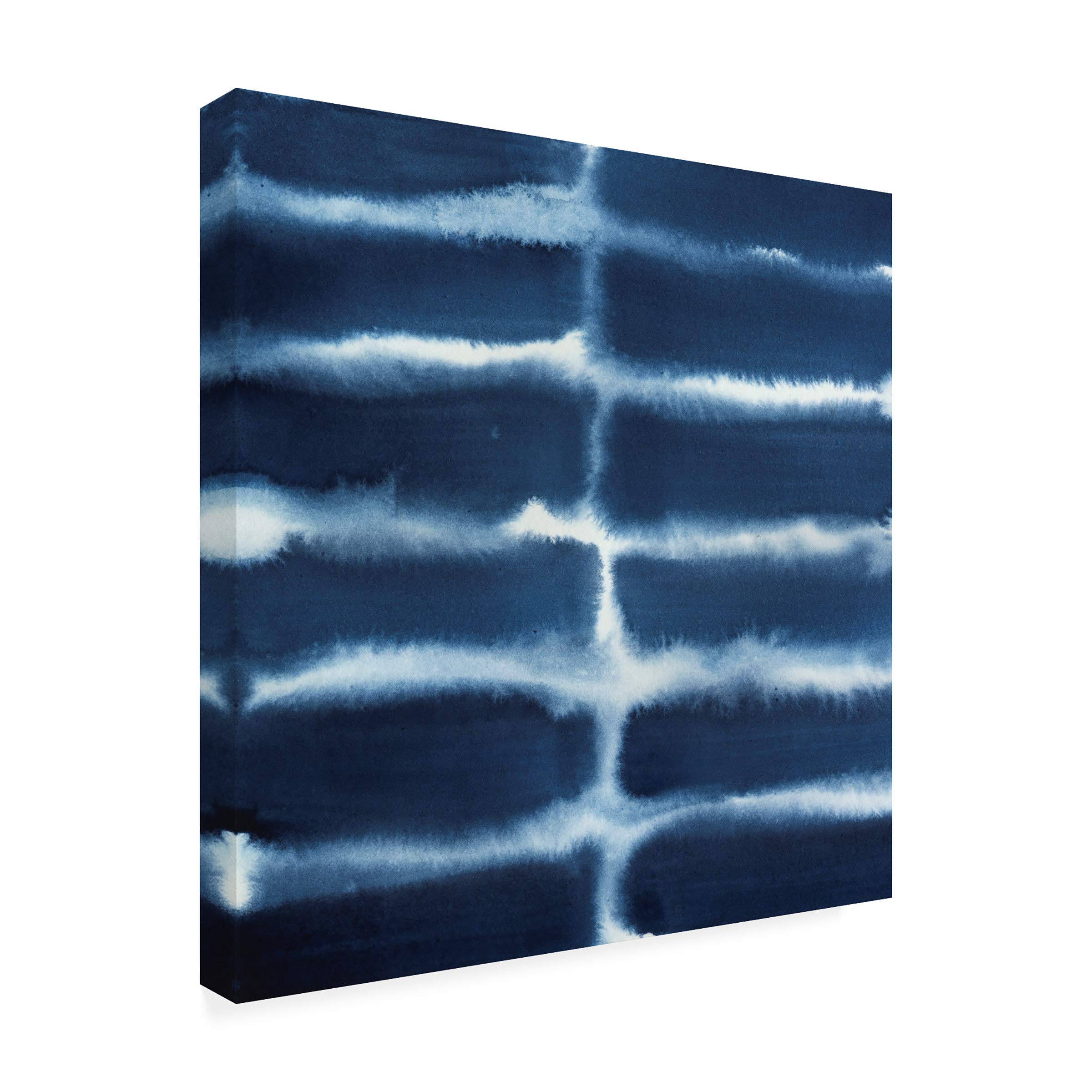 Grace Popp Indigo Bleed V - 18x18 Premium Fine Art Print for Home & Office Decor | Modern Wall Art for Living Room, Bedroom, or Gallery Display