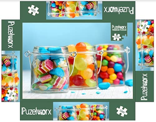 500-Piece Jigsaw Puzzle - Educational Family Game for Adults & Kids - Perfect for Family Bonding, Classroom Learning & Stress Relief Activities
