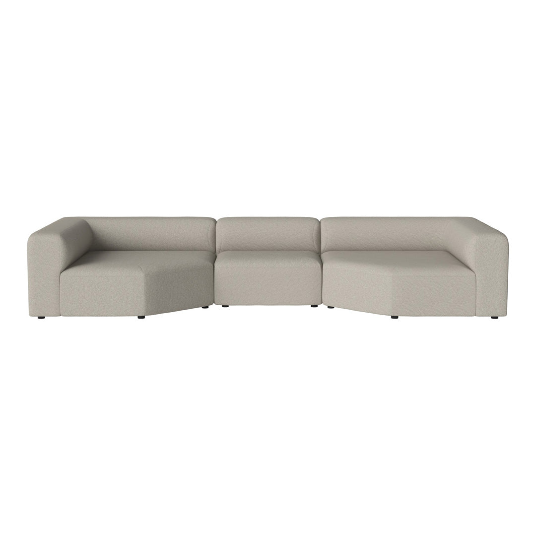 Angle 3-Seater Corner Sofa with Large Chaise Lounge - Perfect for Living Room, Family Room & Modern Home Decor