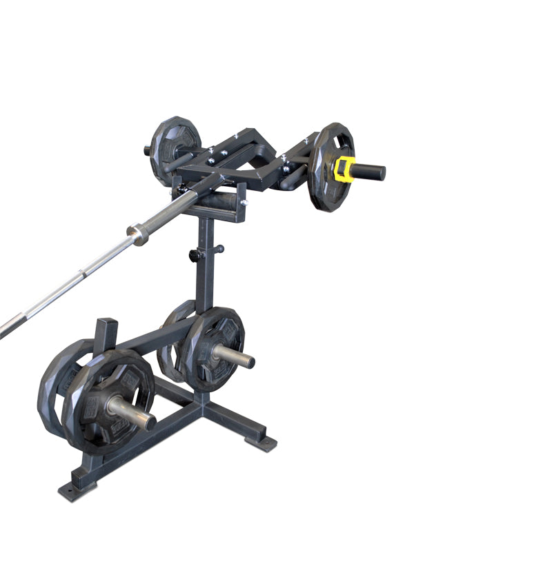Best Landmine Squat Attachment for Home Gym - Heavy Duty Barbell Squat Stand for Strength Training - Perfect for Squats, Rows & Full-Body Workouts