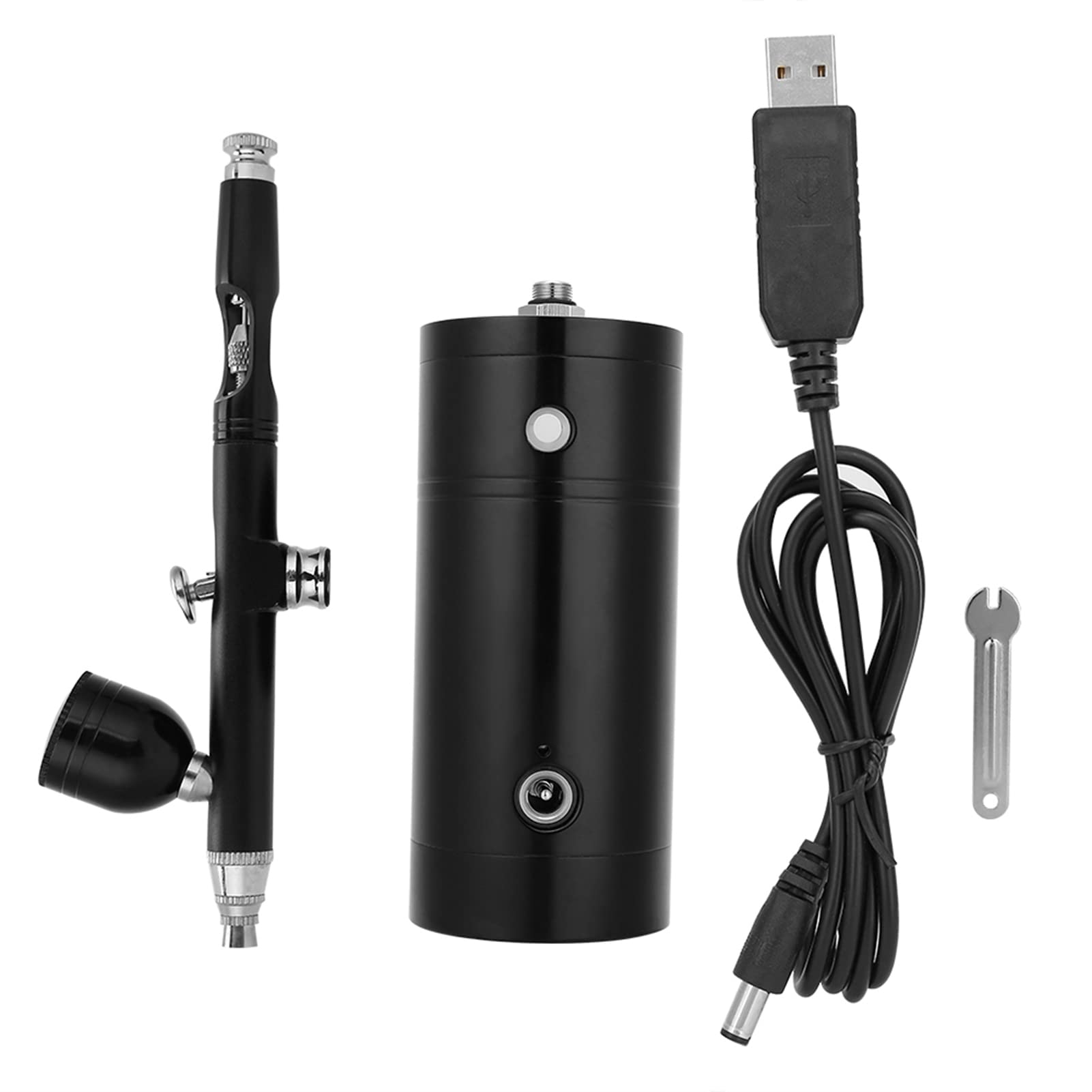 Portable Oxygen Facial Airbrush & Nano Facial Steamer - Professional Skin Care Mist Sprayer for Serum & Toner | Perfect for At-Home Spa, Travel Skincare & Lady's Gift | Hydrating, Rejuvenating & Deep Cleansing Facial Device