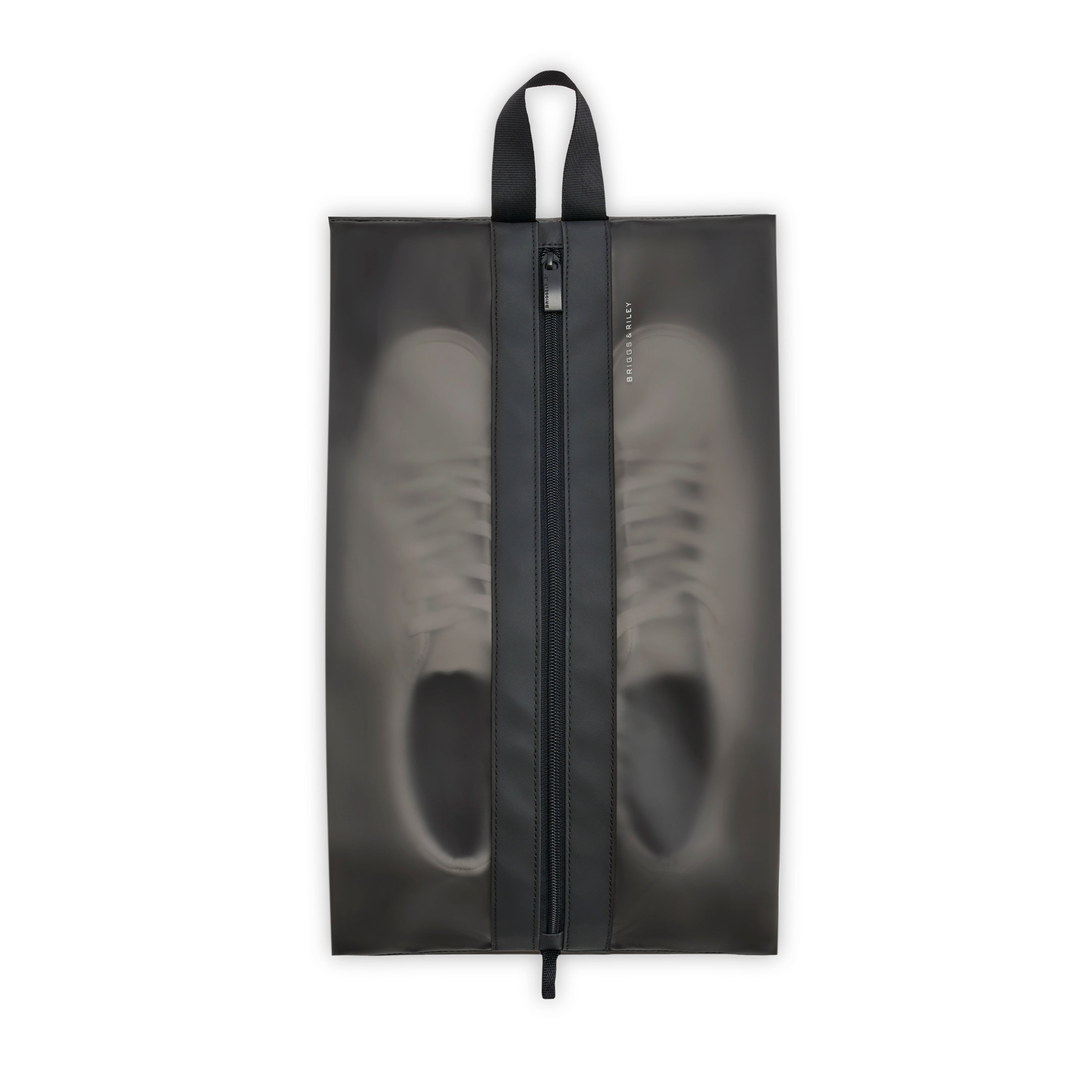 Briggs & Riley Translucent Shoe Pouch for Travel - Waterproof Shoe Bag Organizer for Suitcase, Gym & Airplane Carry-On (Perfect for Sneakers, Heels & Sandals)