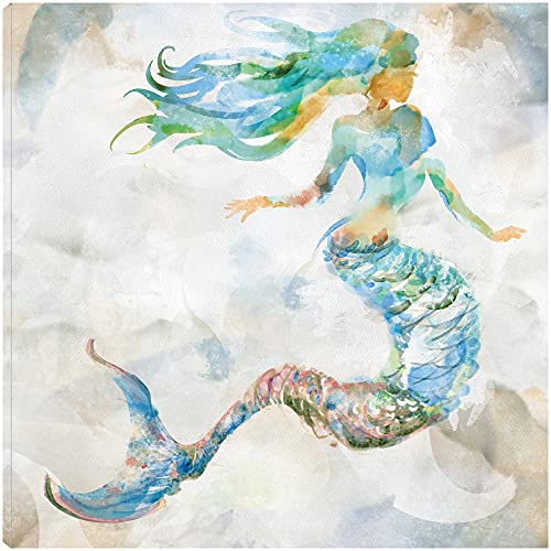 Watercolor Mermaid II