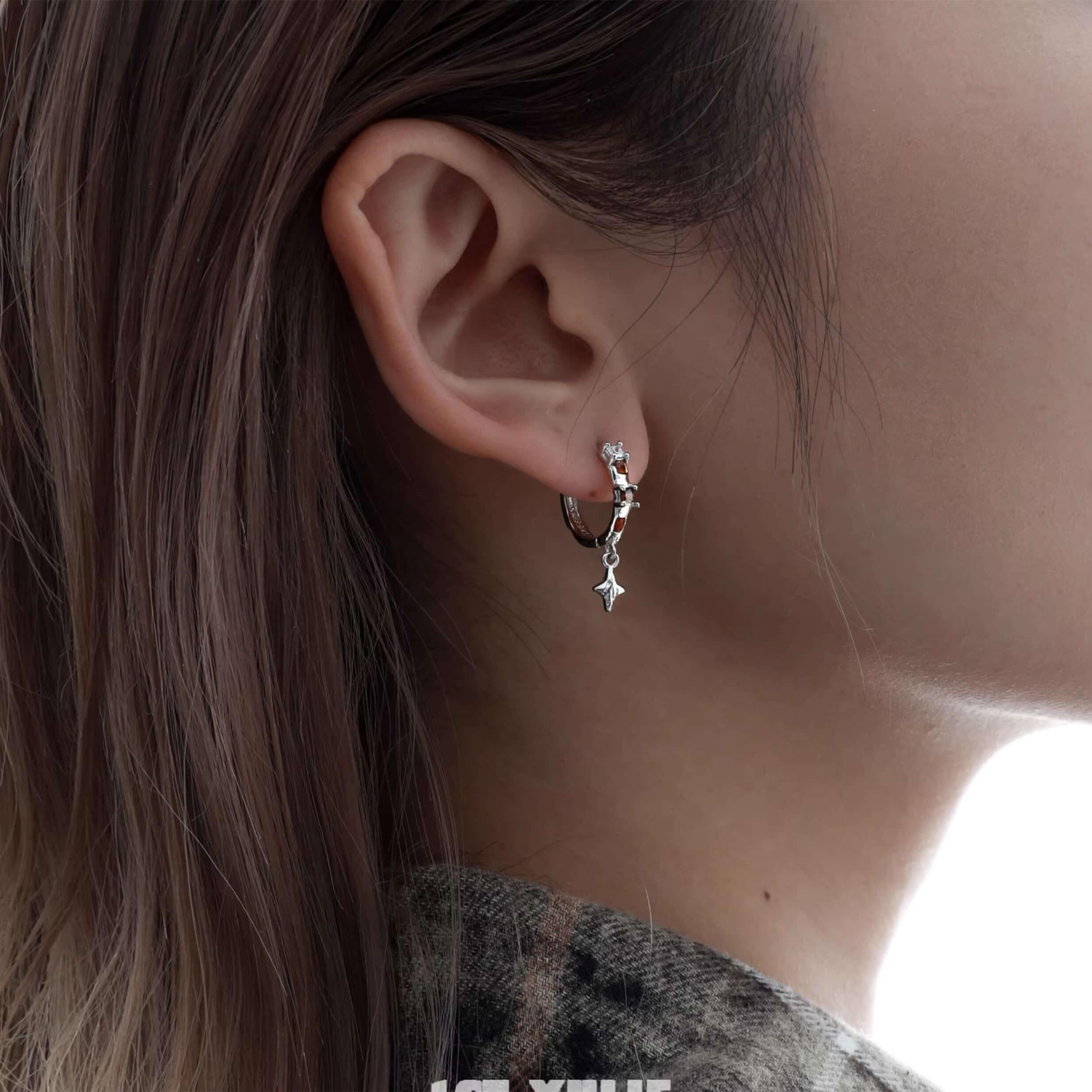 Autumn S925 Sterling Silver Hoop Earrings™ - Trendy Women's Jewelry for Fall Outfits & Special Occasions
