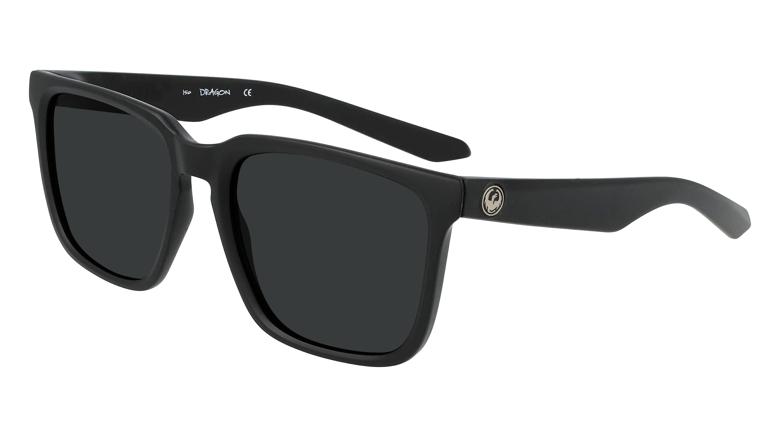 Dragon Alliance Men's Baile XL Square Sunglasses - Polarized UV Protection for Outdoor Sports & Driving