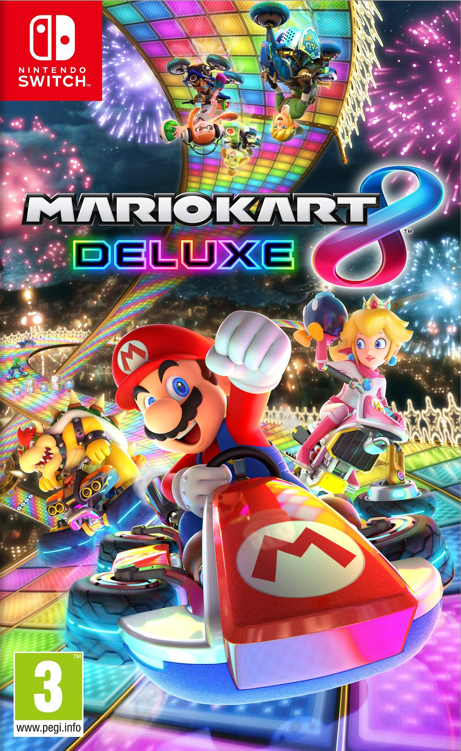Nintendo Mario Kart 8 Deluxe - Racing Game for Nintendo Switch | Multiplayer Fun for Family & Friends | Perfect for Parties & Game Nights