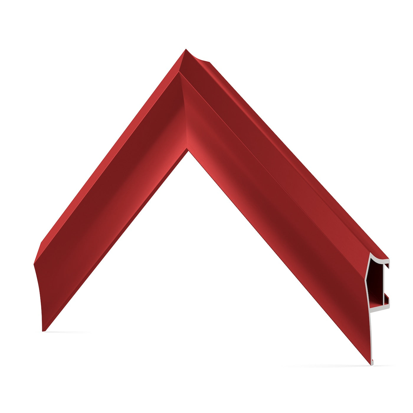 Samsung Frame TV Bezel - Candy Apple Red Alloy Prismatic Finish (2017-2020 Models) | Perfect for Home Theater & Modern Living Room Decor