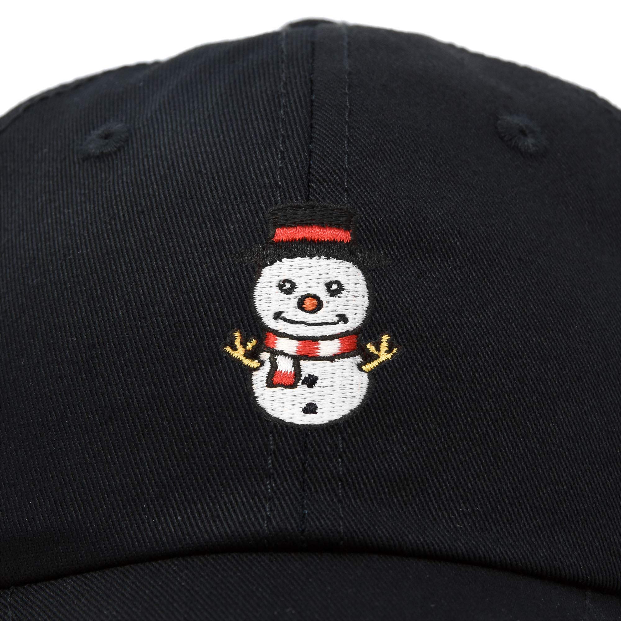 DALIX Cute Snowman Hat for Women - Winter Baseball Cap with Embroidery - Perfect for Christmas, Holiday Parties & Outdoor Activities