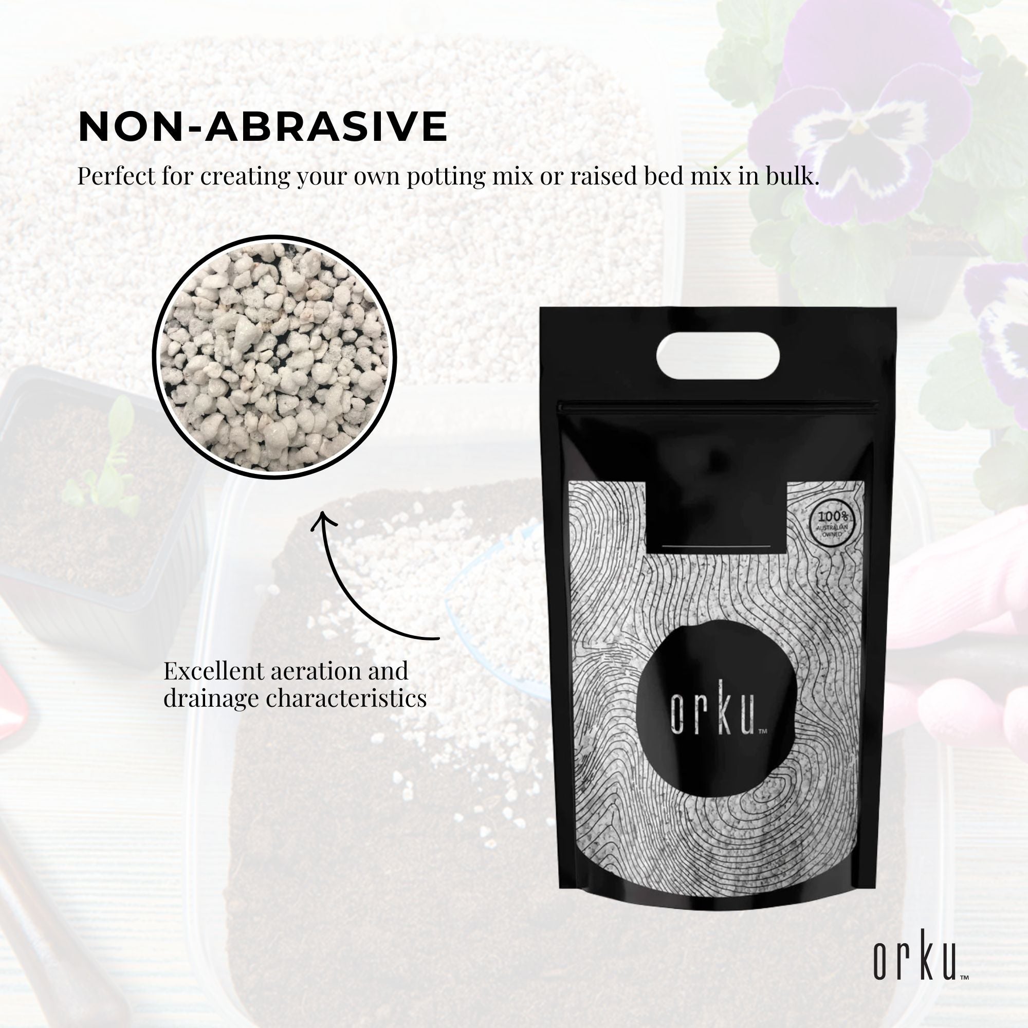10L Coarse Premium Perlite Soil Amendment - Expanded for Hydroponics, Gardening & Potting Mix - Improves Aeration & Drainage for Healthy Plants (Ideal for Indoor/Outdoor Plants, Seed Starting & Root Cuttings)
