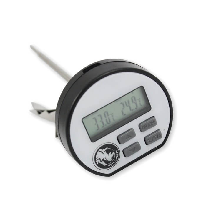 Rhinowares Digital Thermometer - Fast & Accurate Instant Read Food Thermometer for Cooking, Grilling, BBQ, Meat, Candy, Liquids - Kitchen & Outdoor Use