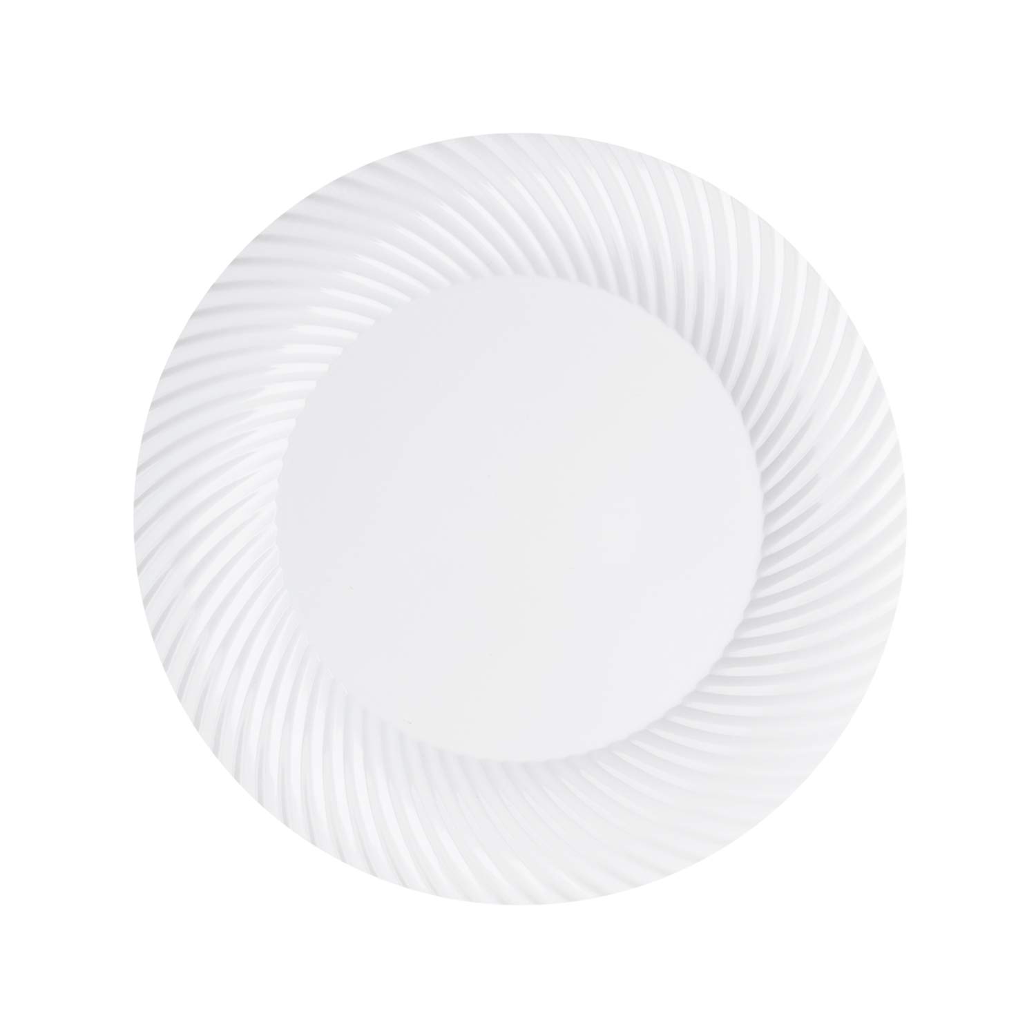 Disposable Plastic Party Plates - 70-Pack 7