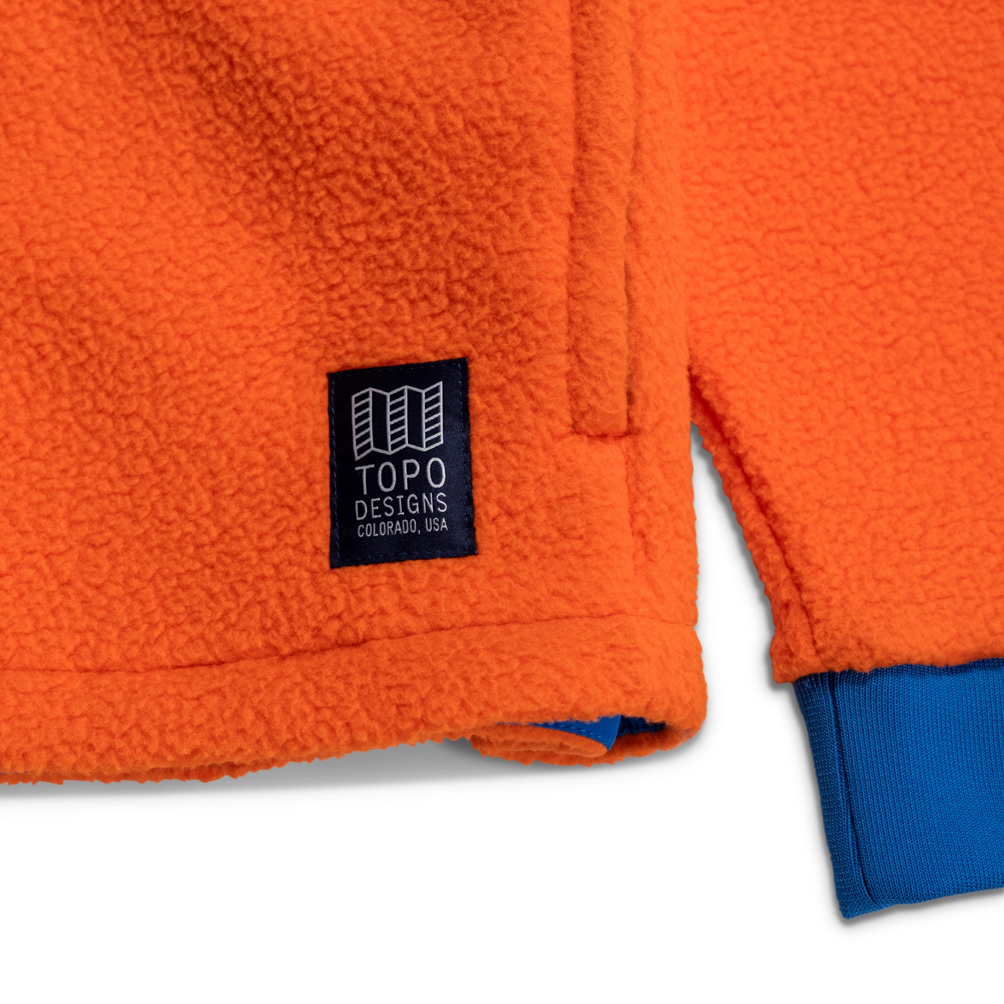 Topo Designs x Denver Broncos Summit Rise Full Zip Jacket - Waterproof Hiking & Outdoor Windbreaker for Men - Perfect for Camping, Travel & Winter Sports