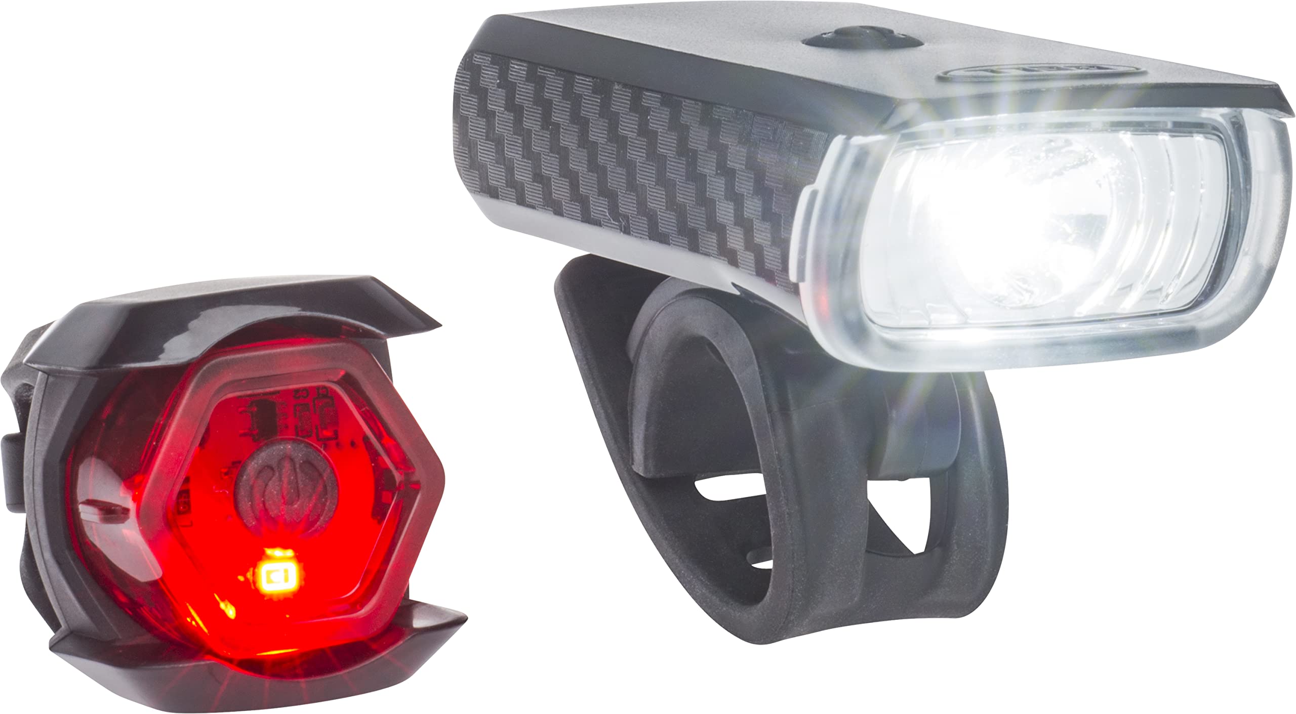 Bell Lumina Premium Bicycle Light Set - High Visibility LED Bike Lights for Night Riding, Waterproof Front & Rear Safety Lights for Road & Mountain Biking - Perfect for Commuting, Cycling Adventures & Outdoor Sports