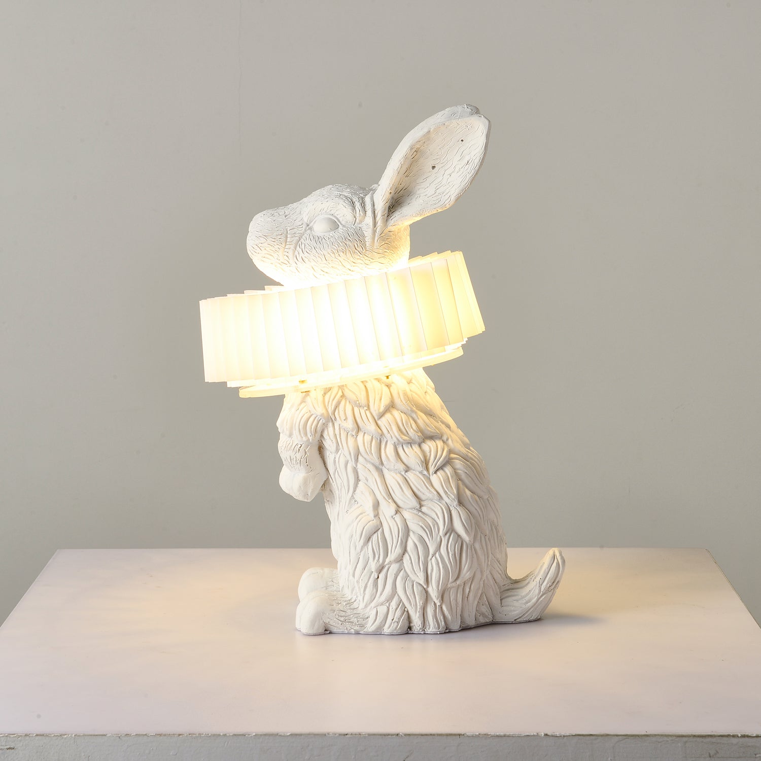 Rabbit X Table Lamp - Modern LED Nightstand Light for Bedroom, Living Room, Office - Dimmable Touch Control & USB Charging Port - Perfect for Reading, Relaxing & Decor