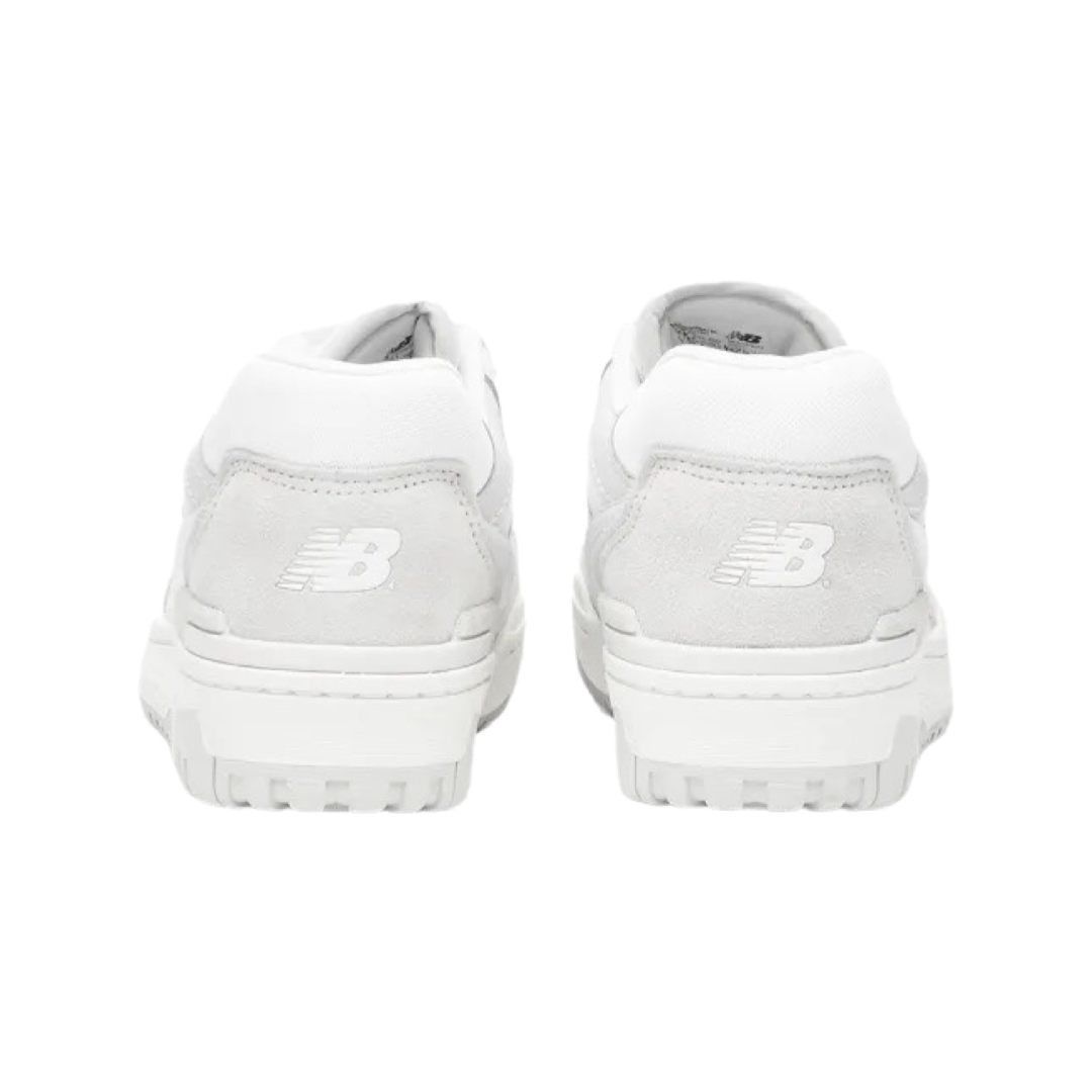 New Balance 550 White Grey Sneakers - Men's & Women's Classic Basketball Shoes for Casual Wear & Street Style Fashion
