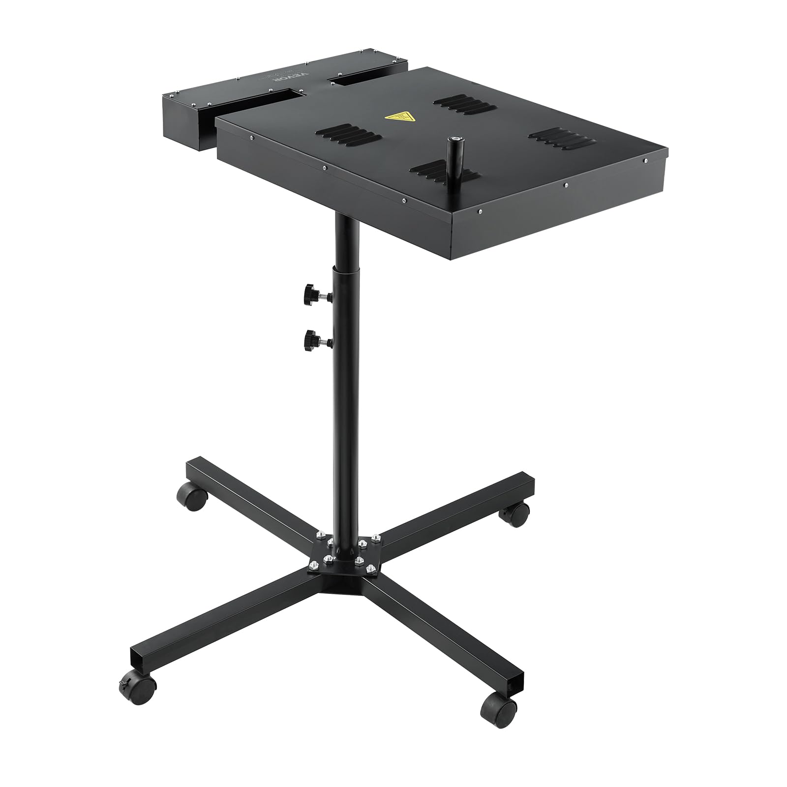 VEVOR Pro 16x16 Inch 1800W Flash Dryer for Screen Printing - Adjustable Height Stand, 360° Rotation, X-Shaped Base, Steel T-Shirt Curing Machine | Perfect for T-Shirt Printing, DIY Projects & Small Business Garment Production