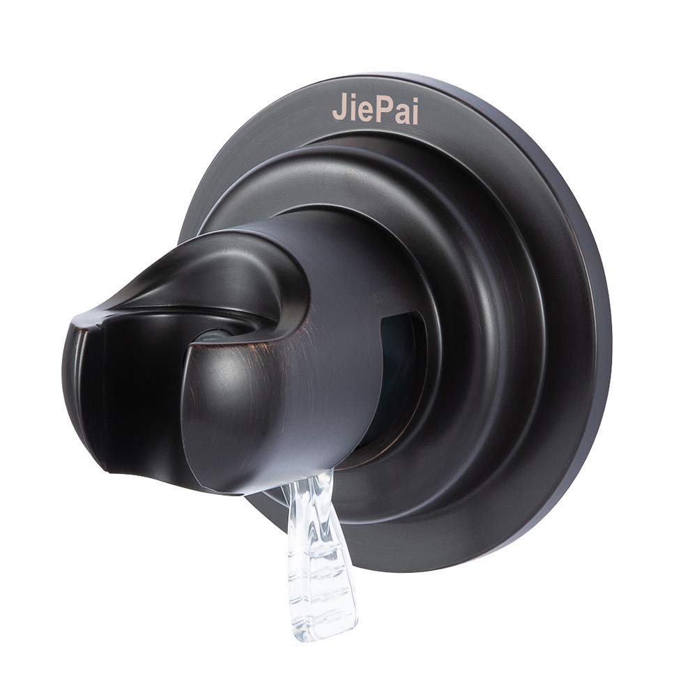 **JiePai Suction Cup Shower Head Holder - Vacuum Suction Cup Hooks for Bath Towel, Wall Towel Rack Organizer - Perfect for Kitchen, Bathroom & Shower Organization**