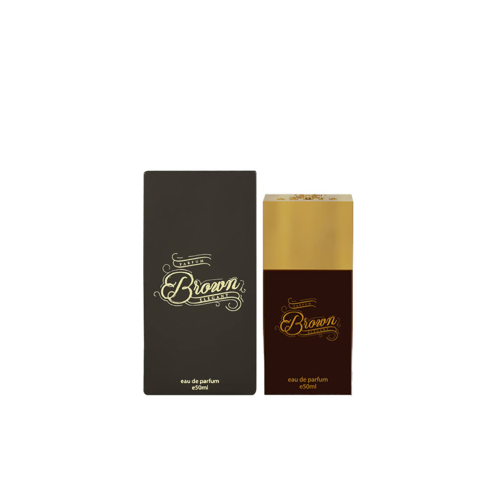 Brown Eau de Parfum 50ml for Women & Men - Long Lasting Fragrance for Daily Wear, Date Night & Special Occasions