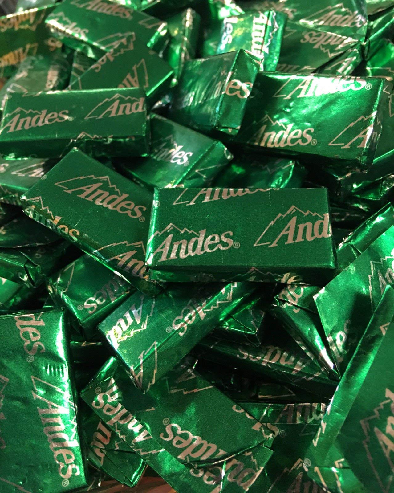 Bulk Andes Crème de Menthe Chocolate Mints (3 LBS) – After-Dinner Treats, Party Favors & Holiday Gifts