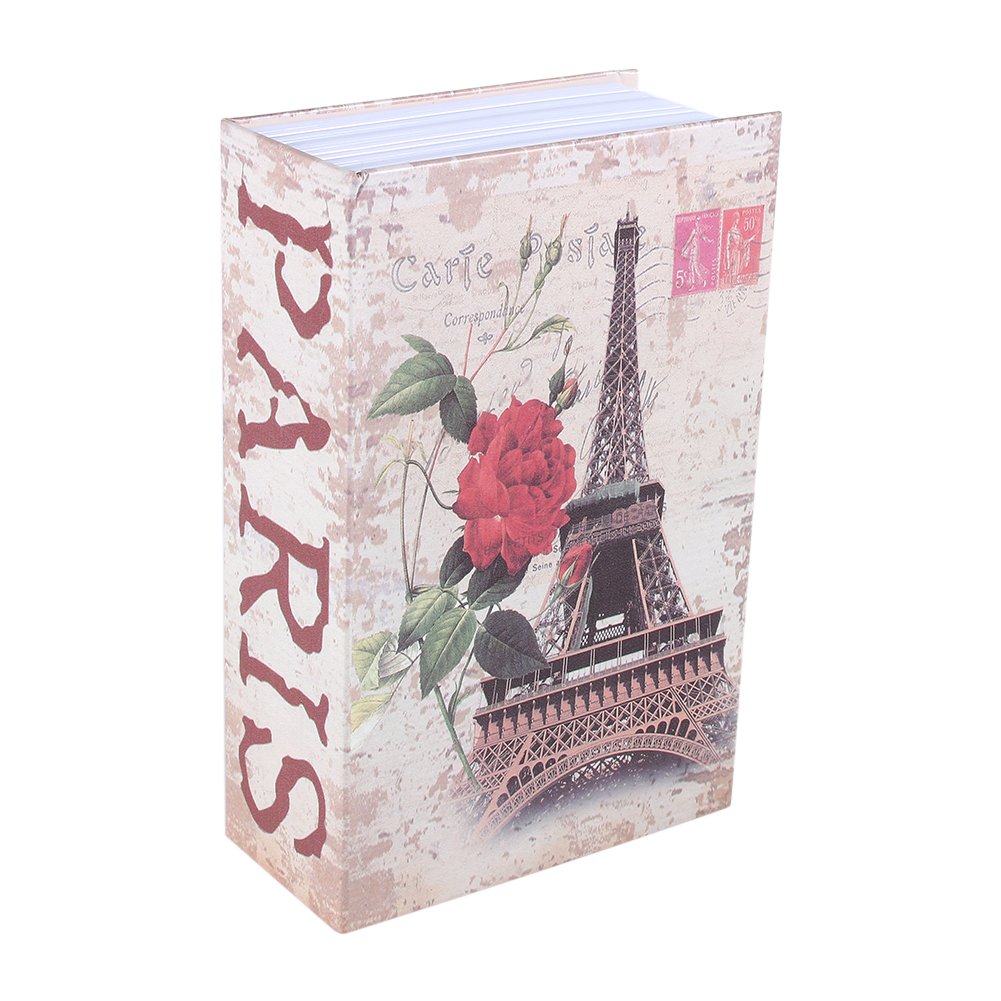 Hidden Diversion Book Safe - Secret Cash Box & Bible Storage with Security Key | Discreet Home, Office, Travel Security Solution