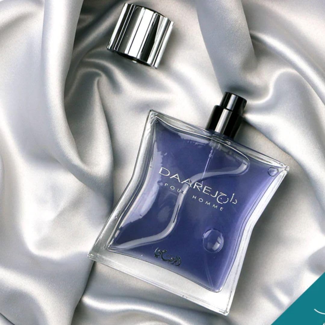 RASASI Hawas Ice, Daarej, Shuhrah Eau De Parfum Spray for Men - Long-Lasting Arabian Fragrance, Masculine Scents for Valentine's Day Gifts - Perfect for Date Nights, Special Occasions & Daily Wear