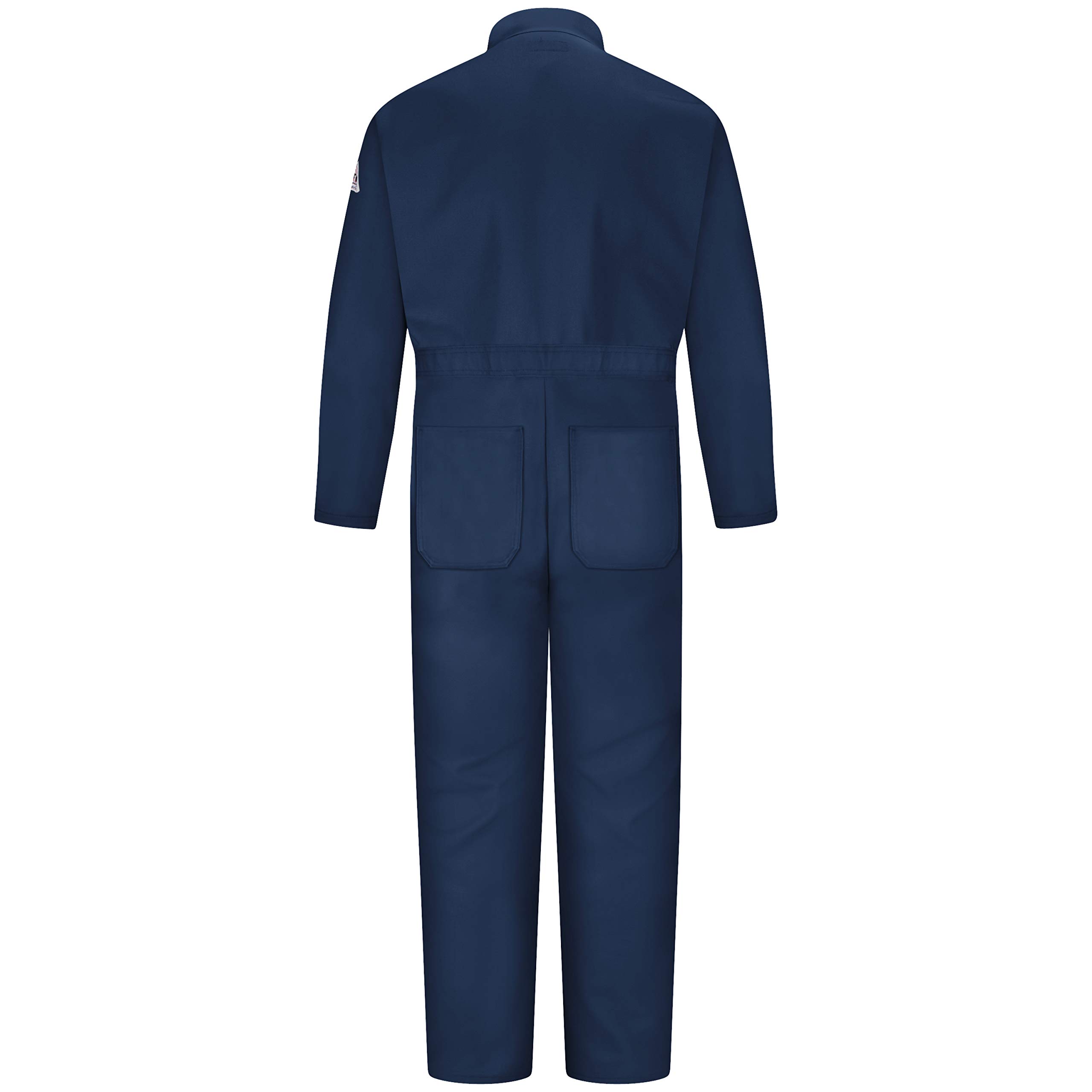 Bulwark FR Men's Flame Resistant 9 Oz Twill Cotton Coverall - OSHA Compliant Workwear for Welding, Construction & Industrial Safety