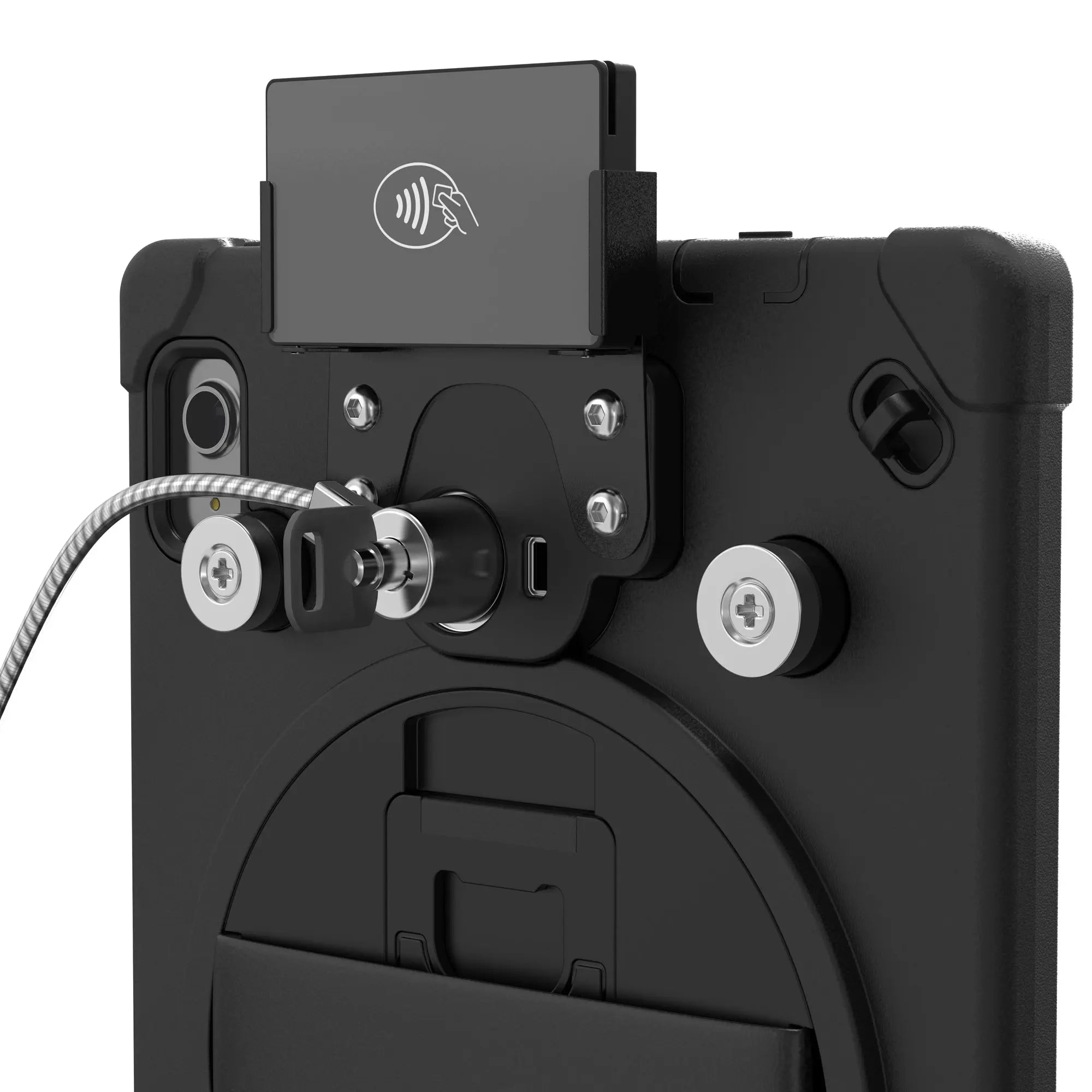 10th Gen iPad Case with Wireless Charging - Compatible with Moby 5500 - Slim Protective Cover for iPad 10.2